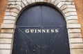 Guinness brewery factory entrance gate Royalty Free Stock Photo